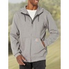 image:imageCarhartt Mens FR Force Marquette Full Zip SweatshirtGranite Heather