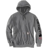 image:imageCarhartt Mens FR Force Marquette Logo SweatshirtGranite Heather