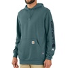 image:imageCarhartt Mens FR Force Marquette Logo SweatshirtSea Pine