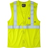 image:imageCarhartt Mens Flame Resistant HighVisibility Mesh Class 2 VestBrite Lime