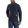 image:imageCarhartt Mens Flame Resistant Rain Defender Relaxed Fit Mock Neck Fleece PulloverNavy