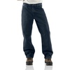 image:imageCarhartt Mens Flame Resistant Signature Denim DungareeClassic Dark