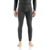 image:imageCarhartt Mens Force Midweight SyntheticMerino Wool Blend Base Layer PantBlack Heather