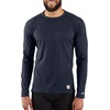 image:imageCarhartt Mens Force Midweight Waffle Base Layer Crewneck TopNavy