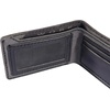 image:imageCarhartt Mens Full Grain Patina Leather Wallets Bifold and Front Pocket OptionsBlack Bifold