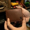 image:imageCarhartt Mens Full Grain Patina Leather Wallets Bifold and Front Pocket OptionsBlack Bifold