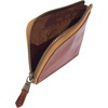 image:imageCarhartt Mens Full Grain Patina Leather Wallets Bifold and Front Pocket OptionsBrown Zipper