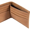 image:imageCarhartt Mens Full Grain Saddle Leather Wallets RFID Blocking Bifold Trifold and Front Pocket Options Gifts for MenCarhartt Brown Bifold