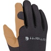 image:imageCarhartt Mens GD0794M High Dexterity Open Cuff GloveBlack Barley
