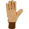 image:imageCarhartt Mens GW0836M Synthetic Suede Knit Cuff GloveBrown Barley