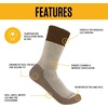 image:imageCarhartt Mens Heavyweight Syntheticwool Blend Boot SockBlack
