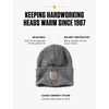 image:imageCarhartt Mens Iconic A18 Watch Cap BeanieBlackWhite