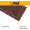 image:imageCarhartt Mens Leather Triple Stitch Wallet Durable FullGrain Leather Bifold Trifold amp Rodeo Styles Gifts for MenBrown Rodeo