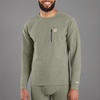 image:imageCarhartt Mens MBL110 Base Force Heavyweight Base Layer CrewBurnt Olive Heather