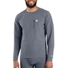 image:imageCarhartt Mens MBL110 Base Force Heavyweight Base Layer CrewDark Navy Heather