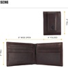 image:imageCarhartt Mens Oil Tan Leather Wallet Front Pocket Passcase amp Trifold Designs LongLasting Construction Gifts for MenFront Pocket