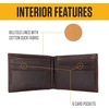 image:imageCarhartt Mens Oil Tan Leather Wallet Front Pocket Passcase amp Trifold Designs LongLasting Construction Gifts for MenFront Pocket