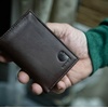 image:imageCarhartt Mens Oil Tan Leather Wallet Front Pocket Passcase amp Trifold Designs LongLasting Construction Gifts for MenTrifold
