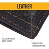 image:imageCarhartt Mens Pebble Leather Full Grain Leather Wallets Durable Design Multiple Card Slots Gifts for MenBlack Bifold