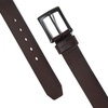 image:imageCarhartt Mens Rugged Burnished Leather Box BeltsBrown