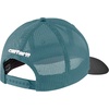 image:imageCarhartt Mens Rugged Flex Twill MeshBack Logo Patch CapHarbor TealBlack