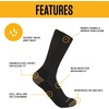 image:imageCarhartt Mens SC1156M Midweight Crew Sock 6PackAssorted 1