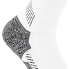 image:imageCarhartt Mens SC4223M Force Midweight Crew Sock 3 PackWhite