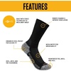 image:imageCarhartt Mens SC4223M Force Midweight Crew Sock 3 PackWhite