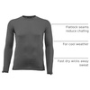 image:imageCarhartt Mens UL0171M Force Lightweight Stretch Grid Base Layer CrewnAsphalt