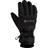 image:imageCarhartt Mens Waterproof Insulated Knit Cuff GloveBlack