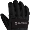 image:imageCarhartt Mens Waterproof Insulated Knit Cuff GloveBlack