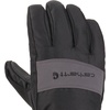 image:imageCarhartt Mens Waterproof Insulated Knit Cuff GloveBlackGrey