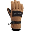 image:imageCarhartt Mens Waterproof Insulated Knit Cuff GloveBrownBlack