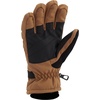 image:imageCarhartt Mens Waterproof Insulated Knit Cuff GloveBrownBlack