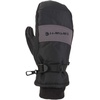 image:imageCarhartt Mens Waterproof Insulated Knit Cuff MittenBlackGrey