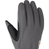 image:imageCarhartt Mens Wind Fighter ThermalLined Fleece TouchSensitive Knit Cuff GloveGray