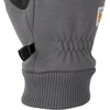 image:imageCarhartt Mens Wind Fighter ThermalLined Fleece TouchSensitive Knit Cuff GloveGray