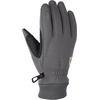 image:imageCarhartt Mens Wind Fighter ThermalLined Fleece TouchSensitive Knit Cuff GloveGray