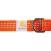 image:imageCarhartt Nylon Dog Collar Black M  Webbing Fully Adjustable with Durable Side Release Buckle and Reflective StitchingHunter Orange