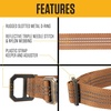 image:imageCarhartt Nylon Dog Collar Black M  Webbing Fully Adjustable with Durable Side Release Buckle and Reflective StitchingLight Moss