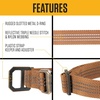 image:imageCarhartt Nylon Dog Collar Black M  Webbing Fully Adjustable with Durable Side Release Buckle and Reflective StitchingShaded Spruce