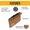 image:imageCarhartt Nylon Duck Bifold Wallet Carhartt Brown  Mens 700D Wallets RFIDBlocking with Trifold and Front Pocket OptionsMossy Oak Bottomlands Front Pocket