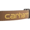 image:imageCarhartt Nylon Duck Blanket Stripe Dog Collar BrownStripe M  Pet Fully Adjustable Webbing Collars for Dogs Reflective Stitching for VisibilityCarhartt Brown Nylon Canvas  Webbing