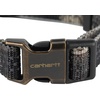 image:imageCarhartt Nylon Duck Blanket Stripe Dog Collar BrownStripe M  Pet Fully Adjustable Webbing Collars for Dogs Reflective Stitching for VisibilityDuck Camo Tarmac Nylon Webbing