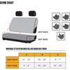 image:imageCarhartt Nylon Duck Universal Rear Bench Seat Cover Carhartt Brown  700D Canvas Automotive Covers Durable Fitted FullSize Bench Seat Protection with Rain DefenderGravel
