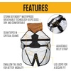 image:imageCarhartt Nylon Rain Dog Jacket Carhartt BrownBlack L  Durable with Waterproof Storm Defender Material and Adjustable Straps BrownMedium