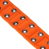 image:imageCarhartt Pet Fully Adjustable Wide Webbing Collar for Dogs Heavy Duty Nylon for Walking amp Training Black MediumBlaze Orange