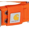 image:imageCarhartt Pet Fully Adjustable Wide Webbing Collar for Dogs Heavy Duty Nylon for Walking amp Training Black MediumBlaze Orange