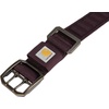 image:imageCarhartt Pet Fully Adjustable Wide Webbing Collar for Dogs Heavy Duty Nylon for Walking amp Training Black MediumDeep Wine