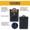 image:imageCarhartt Seat Organizer Black  Front Passenger Seat Storage amp Organization for Books Files Folders Laptop amp More